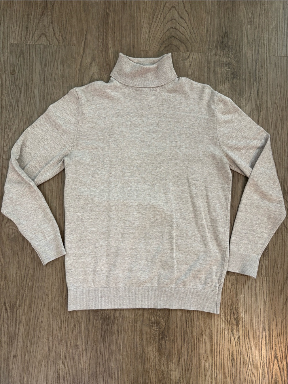H&M Beige Turtleneck Sweater